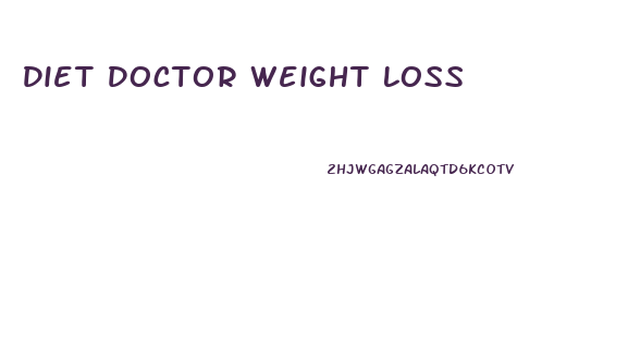 Diet Doctor Weight Loss