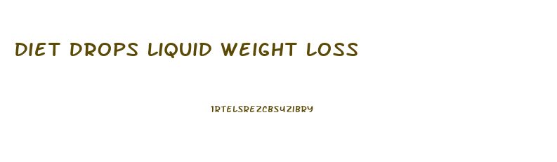 Diet Drops Liquid Weight Loss