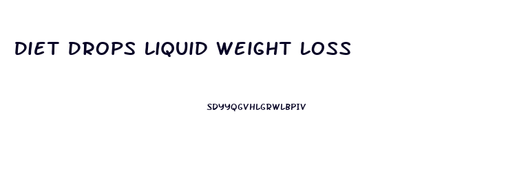 Diet Drops Liquid Weight Loss