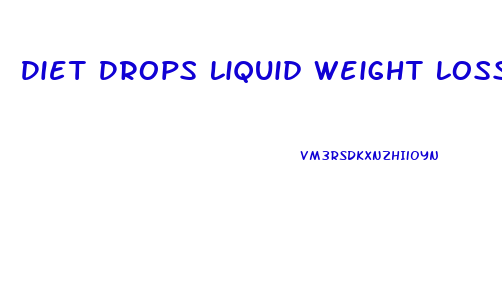 Diet Drops Liquid Weight Loss