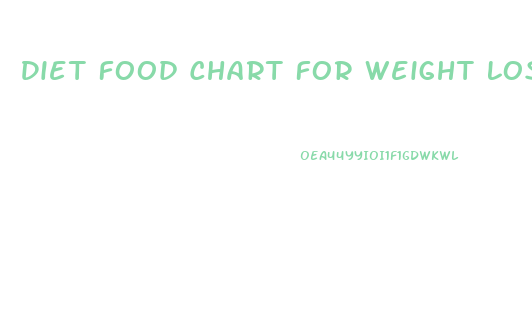 Diet Food Chart For Weight Loss In Hindi