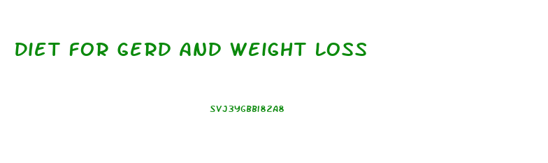 Diet For Gerd And Weight Loss