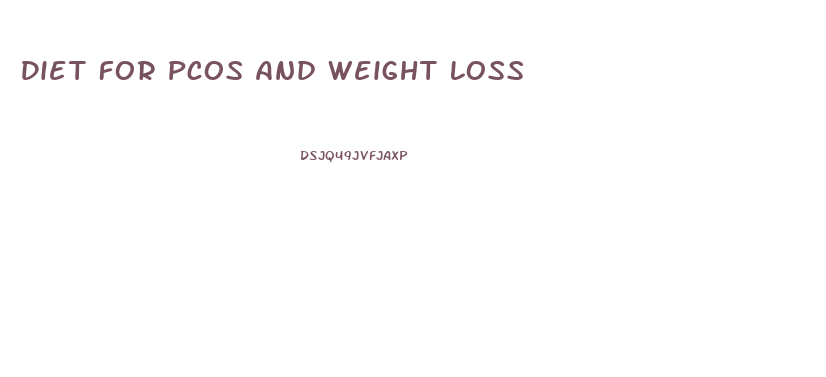 Diet For Pcos And Weight Loss