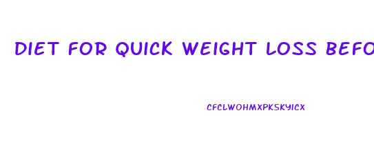 Diet For Quick Weight Loss Before Surgery