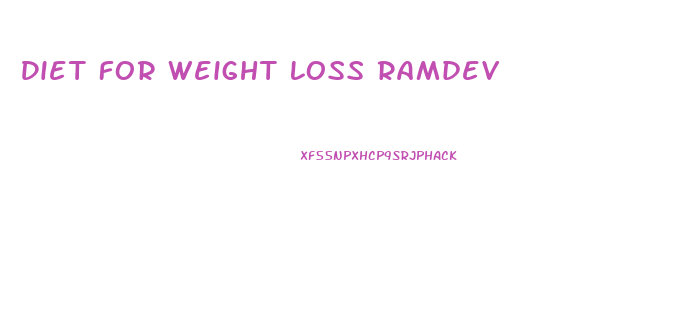 Diet For Weight Loss Ramdev