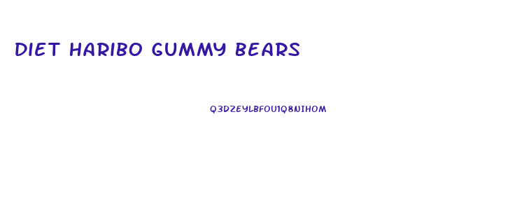 Diet Haribo Gummy Bears