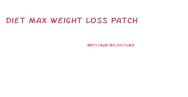 Diet Max Weight Loss Patch