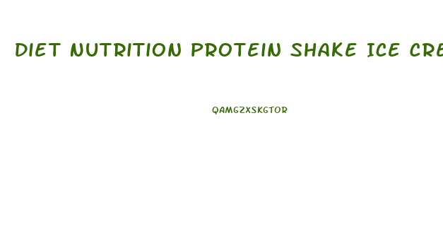 Diet Nutrition Protein Shake Ice Cream Flavor Weight Loss