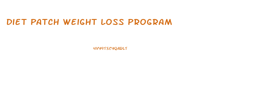 Diet Patch Weight Loss Program