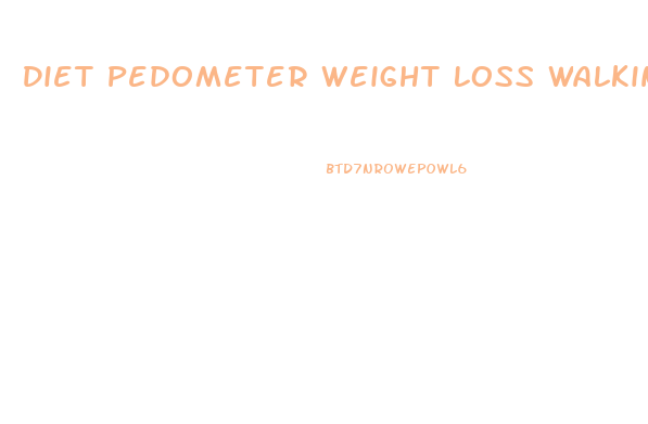 Diet Pedometer Weight Loss Walking App