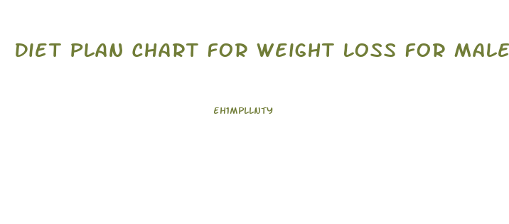 Diet Plan Chart For Weight Loss For Male