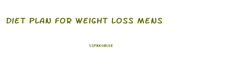Diet Plan For Weight Loss Mens
