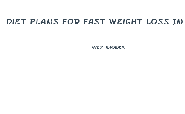 Diet Plans For Fast Weight Loss In Urdu