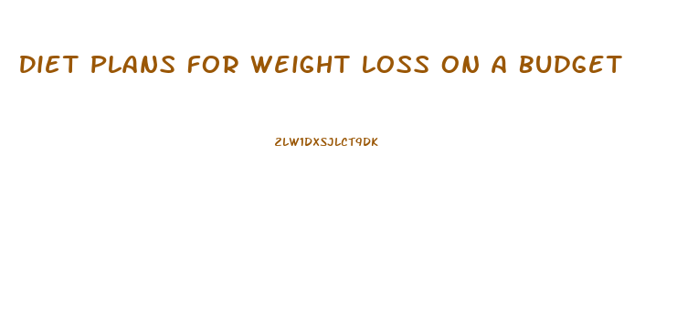 Diet Plans For Weight Loss On A Budget