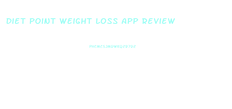 Diet Point Weight Loss App Review