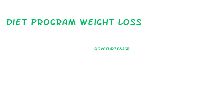 Diet Program Weight Loss