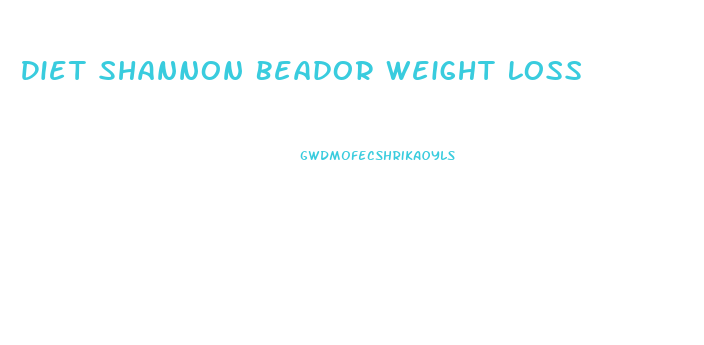 Diet Shannon Beador Weight Loss