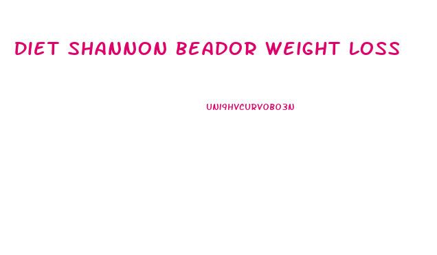 Diet Shannon Beador Weight Loss