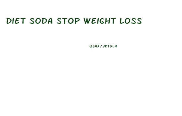 Diet Soda Stop Weight Loss