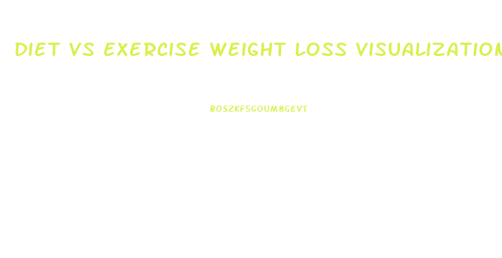 Diet Vs Exercise Weight Loss Visualizations