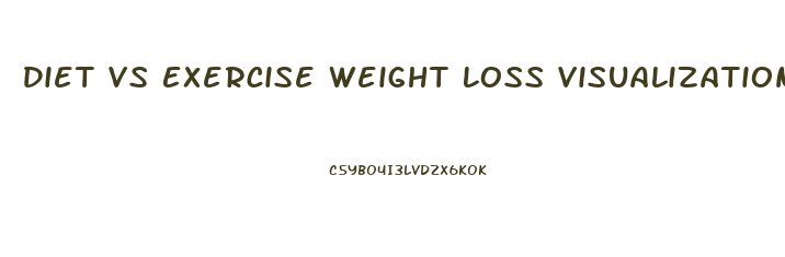 Diet Vs Exercise Weight Loss Visualizations