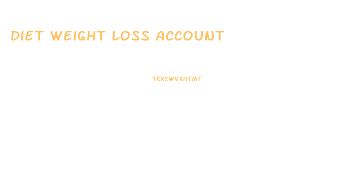 Diet Weight Loss Account