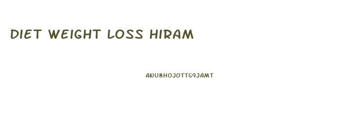 Diet Weight Loss Hiram