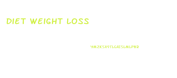 Diet Weight Loss