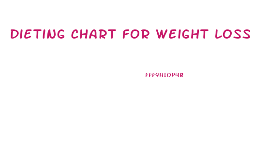 Dieting Chart For Weight Loss