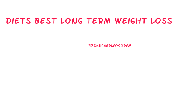 Diets Best Long Term Weight Loss
