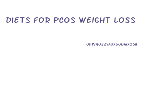 Diets For Pcos Weight Loss