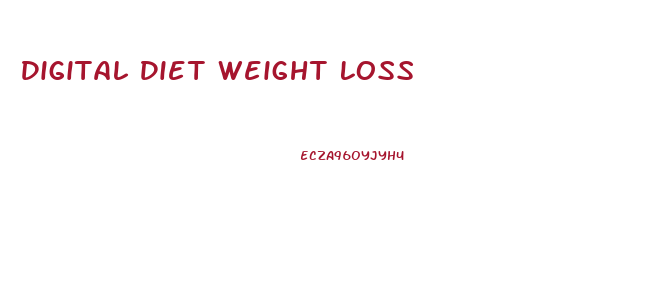 Digital Diet Weight Loss