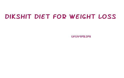Dikshit Diet For Weight Loss