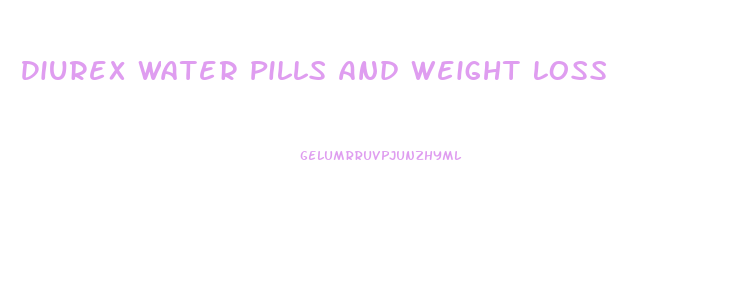 Diurex Water Pills And Weight Loss