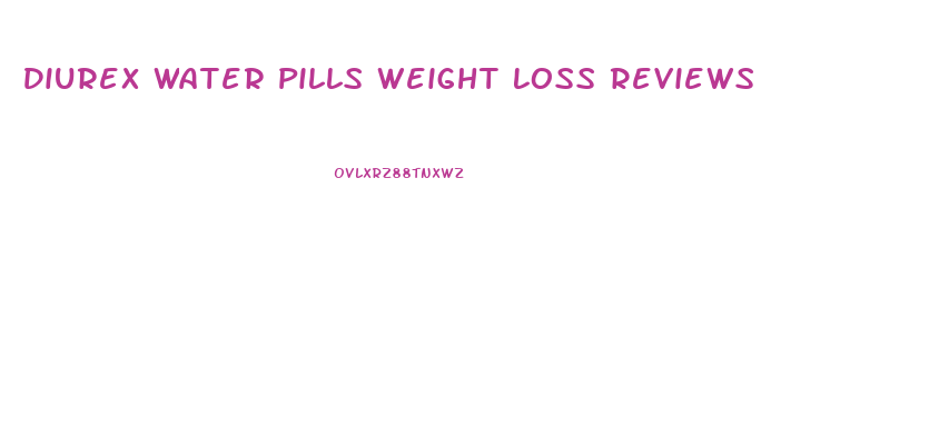 Diurex Water Pills Weight Loss Reviews