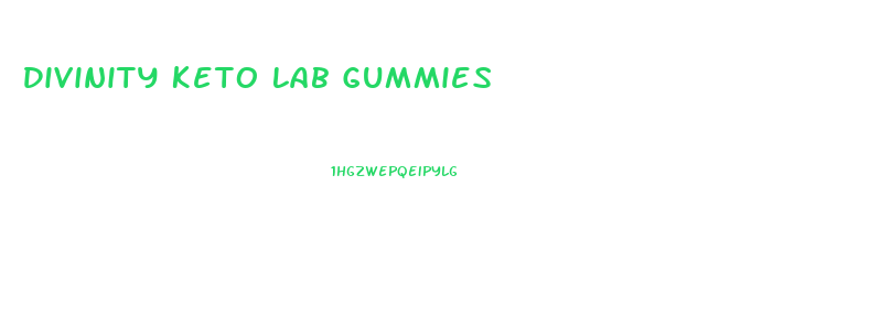 Divinity Keto Lab Gummies