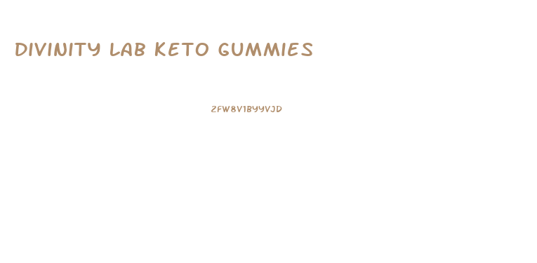 Divinity Lab Keto Gummies