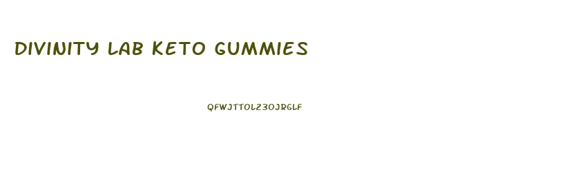 Divinity Lab Keto Gummies