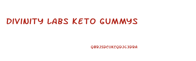 Divinity Labs Keto Gummys