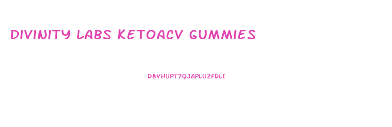 Divinity Labs Ketoacv Gummies