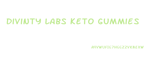 Divinty Labs Keto Gummies