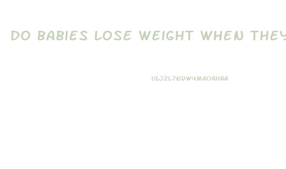 Do Babies Lose Weight When They Start Walking