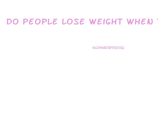 Do People Lose Weight When They Die