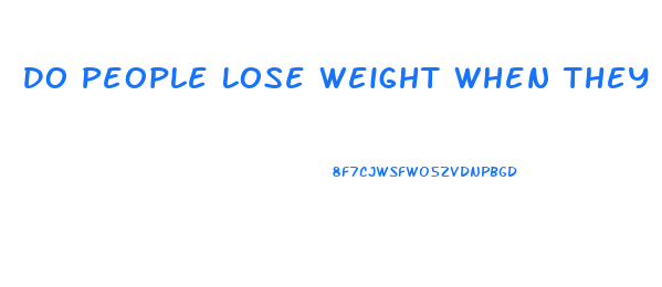 Do People Lose Weight When They Die