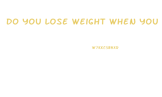 Do You Lose Weight When You Die
