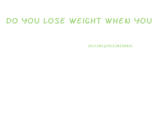 Do You Lose Weight When You Die