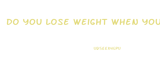 Do You Lose Weight When You Die