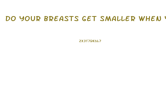 Do Your Breasts Get Smaller When You Lose Weight