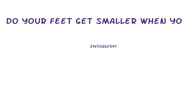 Do Your Feet Get Smaller When You Lose Weight