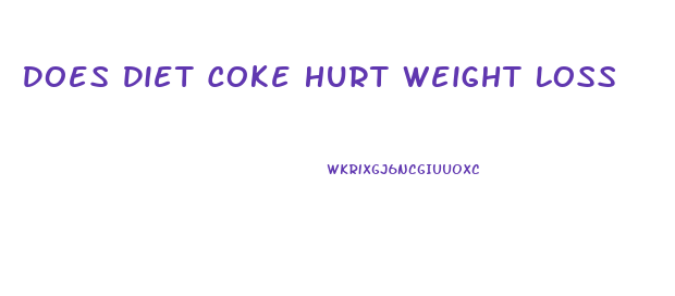 Does Diet Coke Hurt Weight Loss